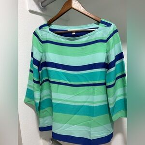 Ann Taylor Loft Bold Springs stripes. Size Medium